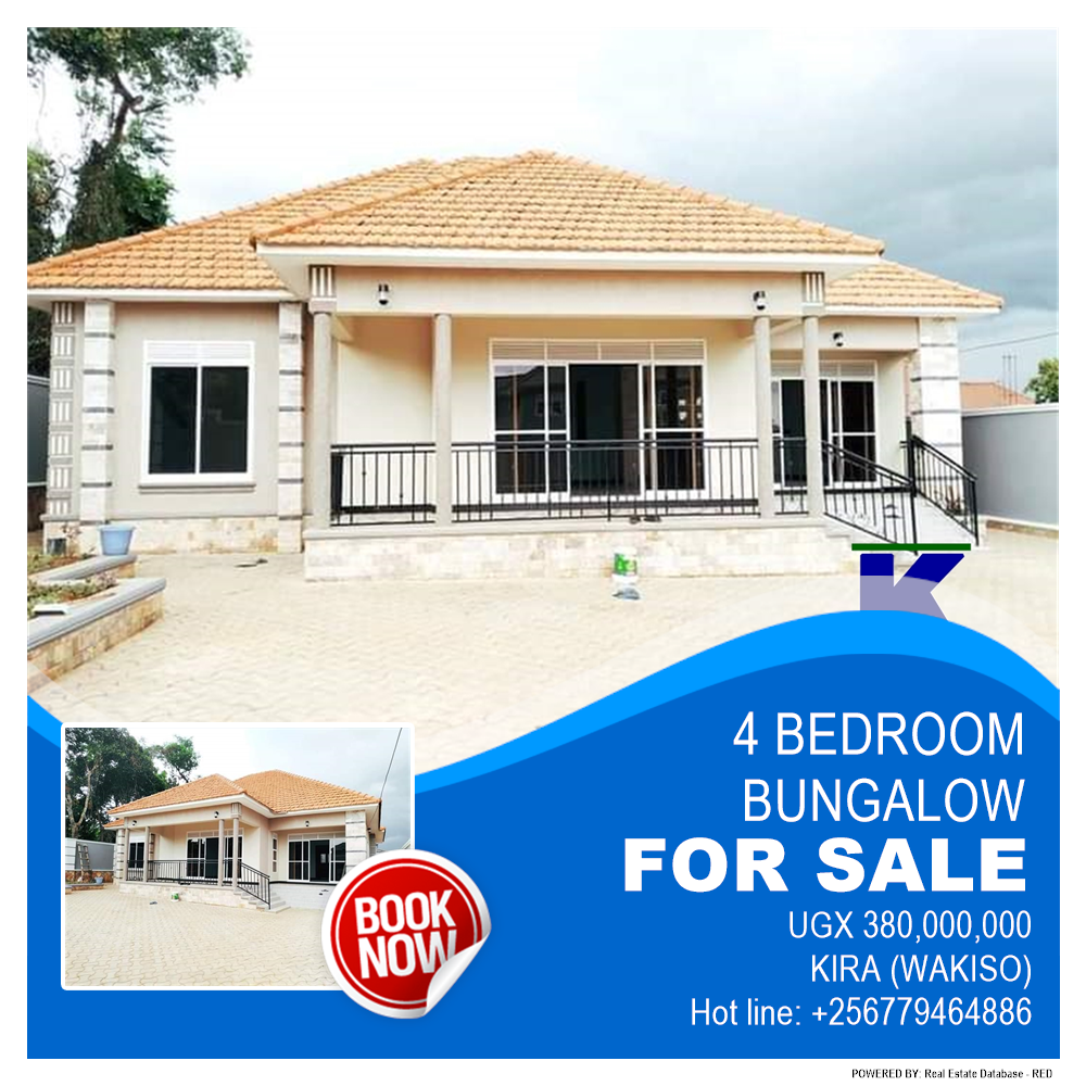 4 bedroom Bungalow  for sale in Kira Wakiso Uganda, code: 145172