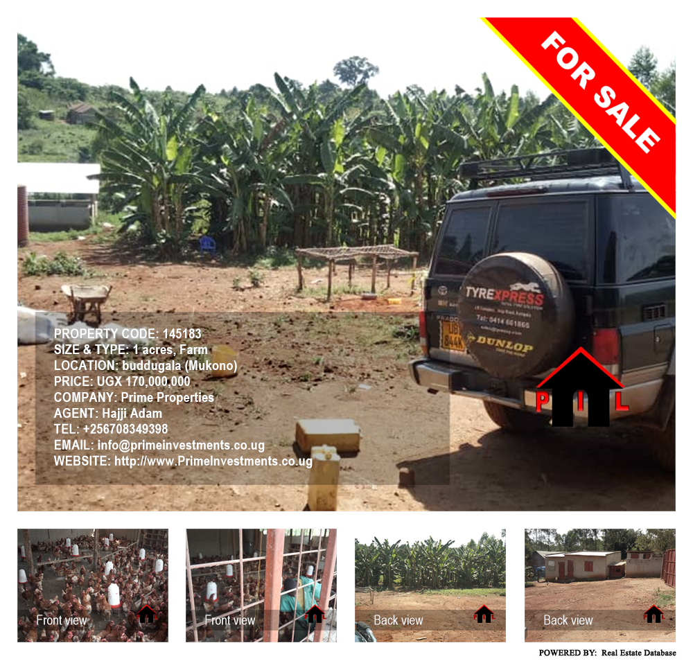 Farm  for sale in Buddugala Mukono Uganda, code: 145183