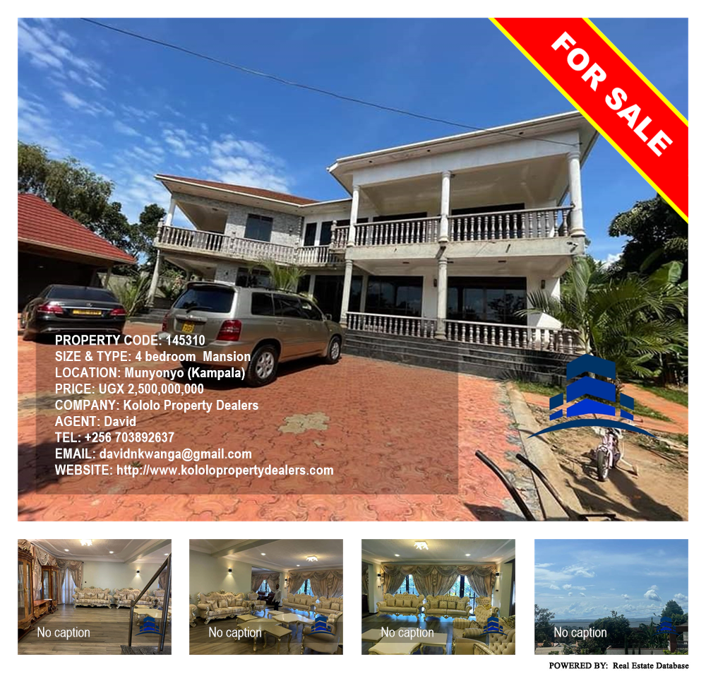 4 bedroom Mansion  for sale in Munyonyo Kampala Uganda, code: 145310