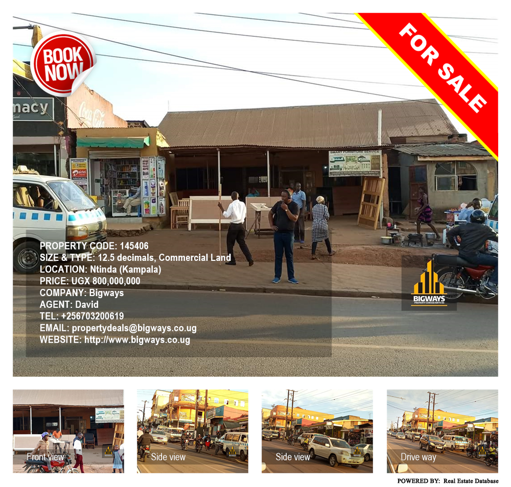 Commercial Land  for sale in Ntinda Kampala Uganda, code: 145406