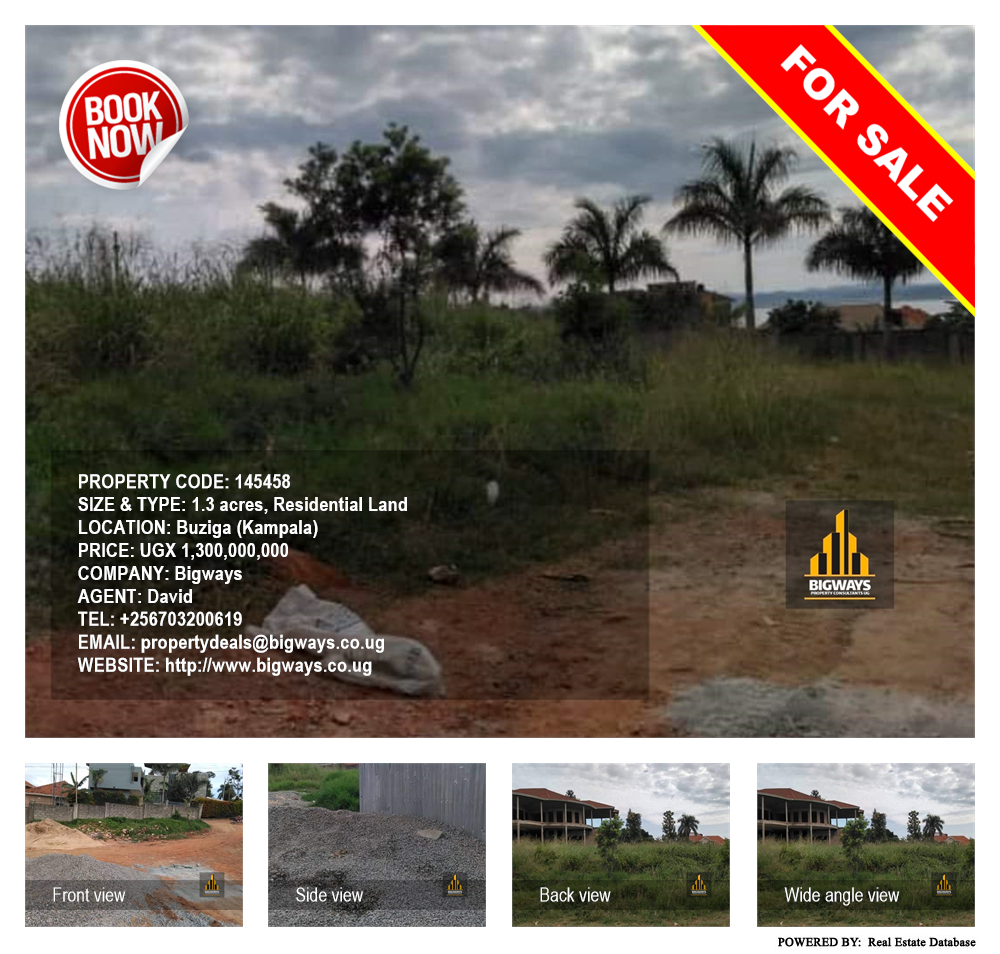 Residential Land  for sale in Buziga Kampala Uganda, code: 145458