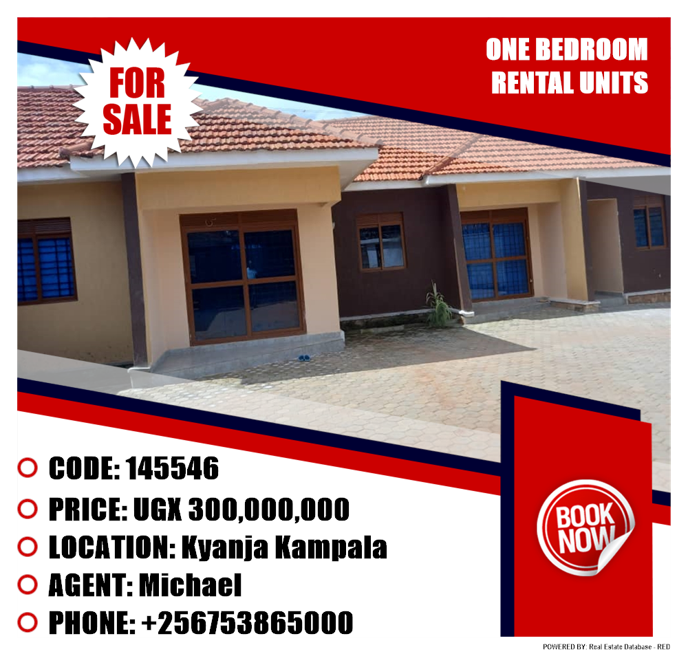 1 bedroom Rental units  for sale in Kyanja Kampala Uganda, code: 145546