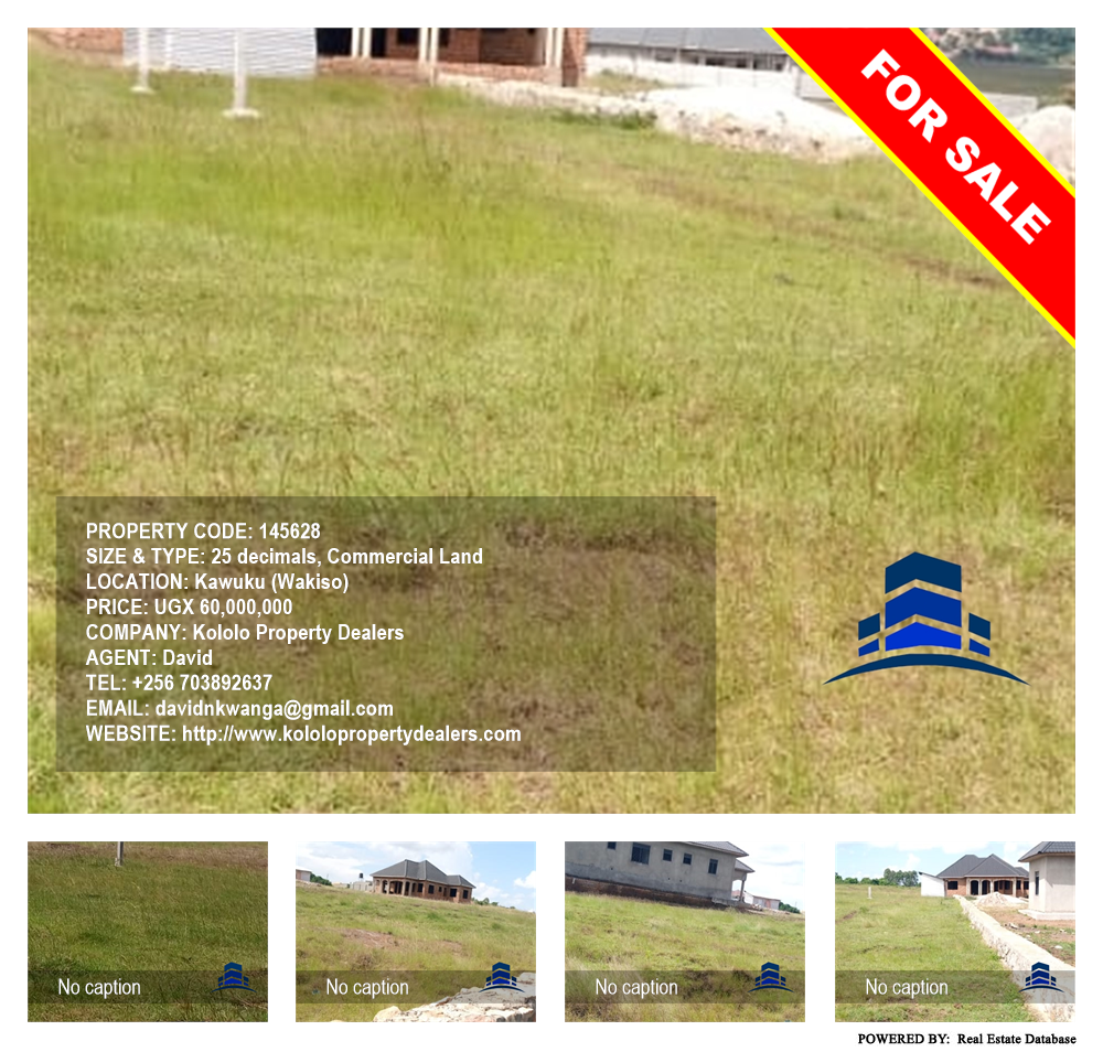 Commercial Land  for sale in Kawuku Wakiso Uganda, code: 145628