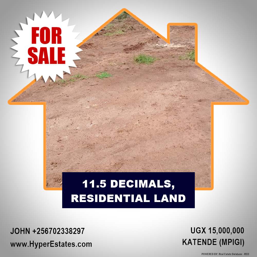 Residential Land  for sale in Katende Mpigi Uganda, code: 145699