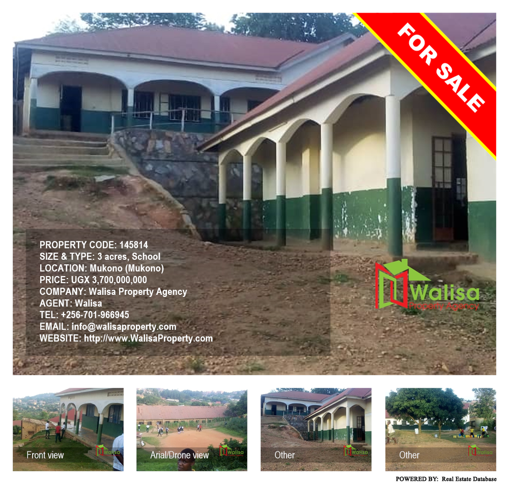 School  for sale in Mukono Mukono Uganda, code: 145814