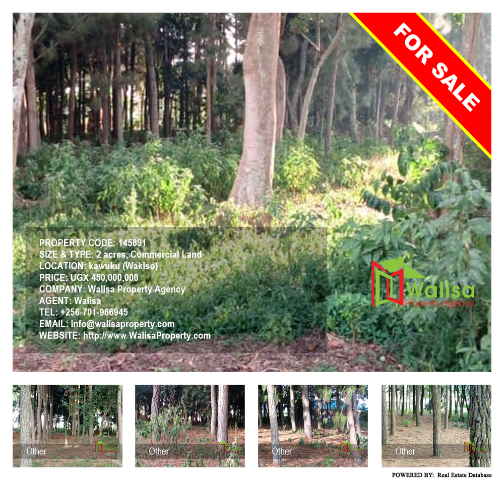 Commercial Land  for sale in Kawuku Wakiso Uganda, code: 145891