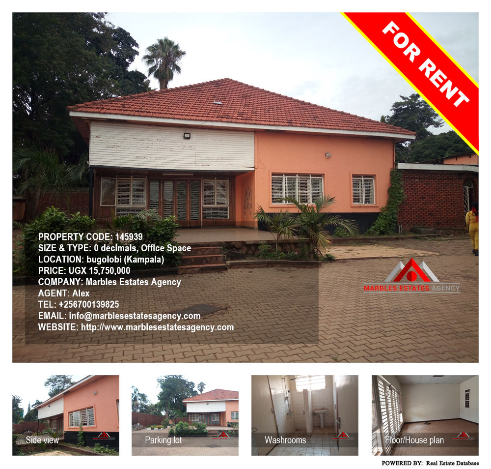 Office Space  for rent in Bugoloobi Kampala Uganda, code: 145939