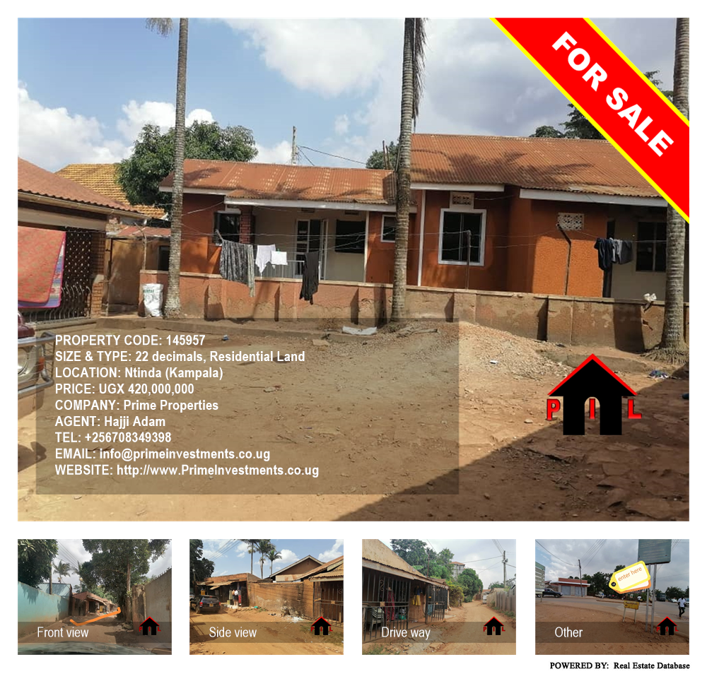 Residential Land  for sale in Ntinda Kampala Uganda, code: 145957