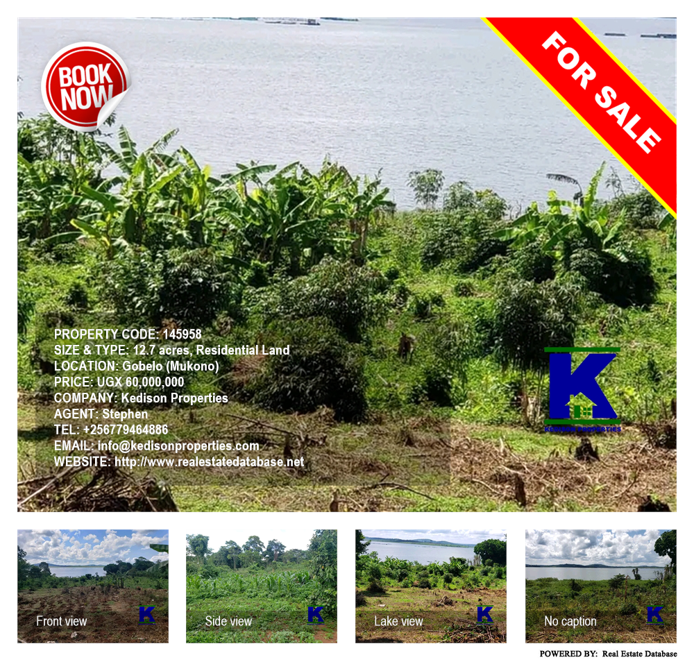 Residential Land  for sale in Gobelo Mukono Uganda, code: 145958