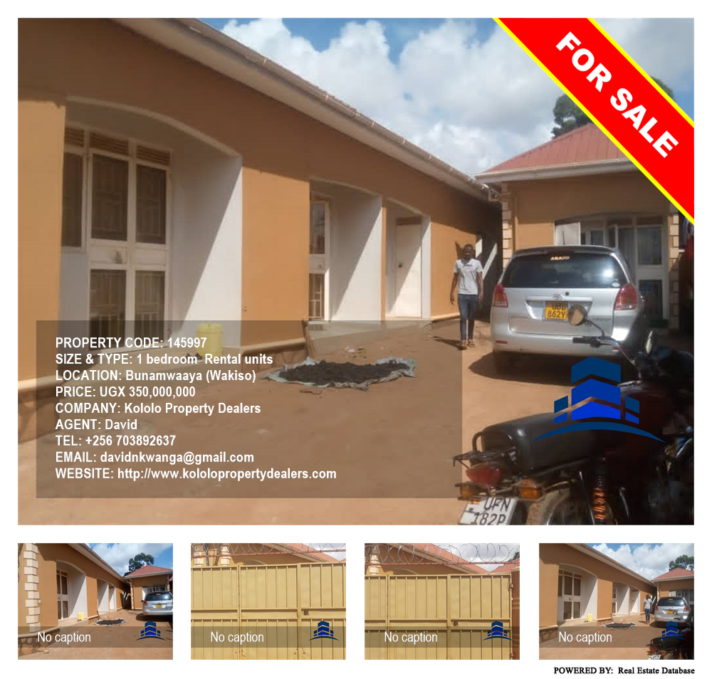 1 bedroom Rental units  for sale in Bunamwaaya Wakiso Uganda, code: 145997
