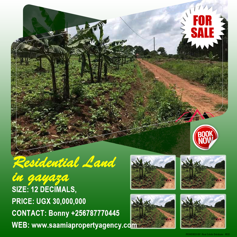 Residential Land  for sale in Gayaza Wakiso Uganda, code: 146048