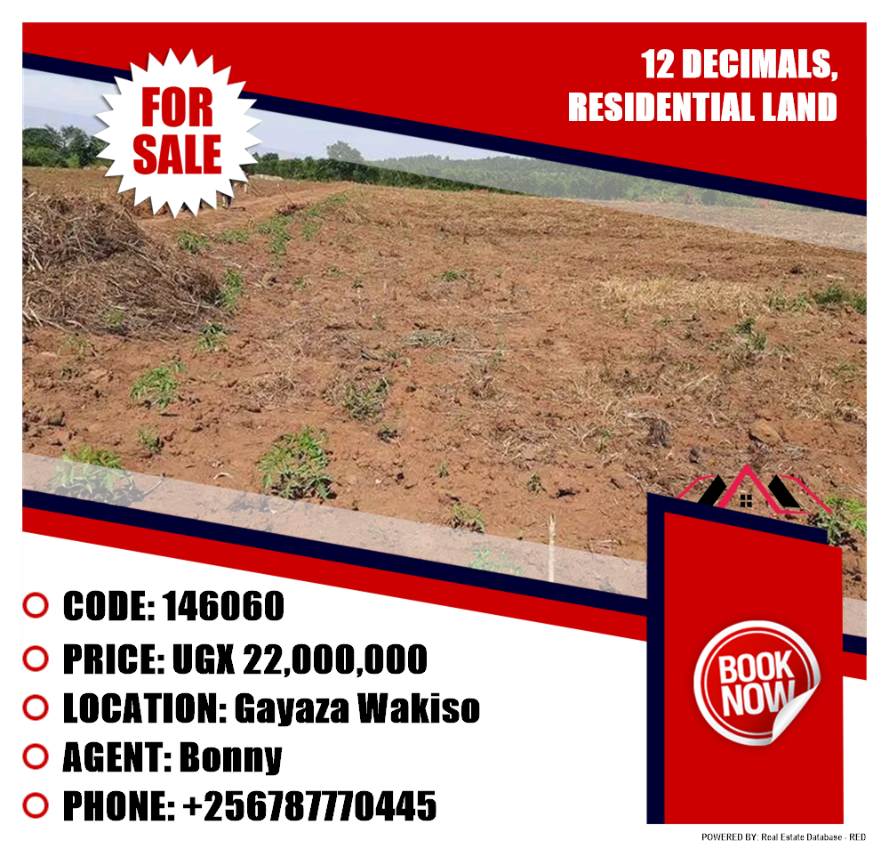 Residential Land  for sale in Gayaza Wakiso Uganda, code: 146060