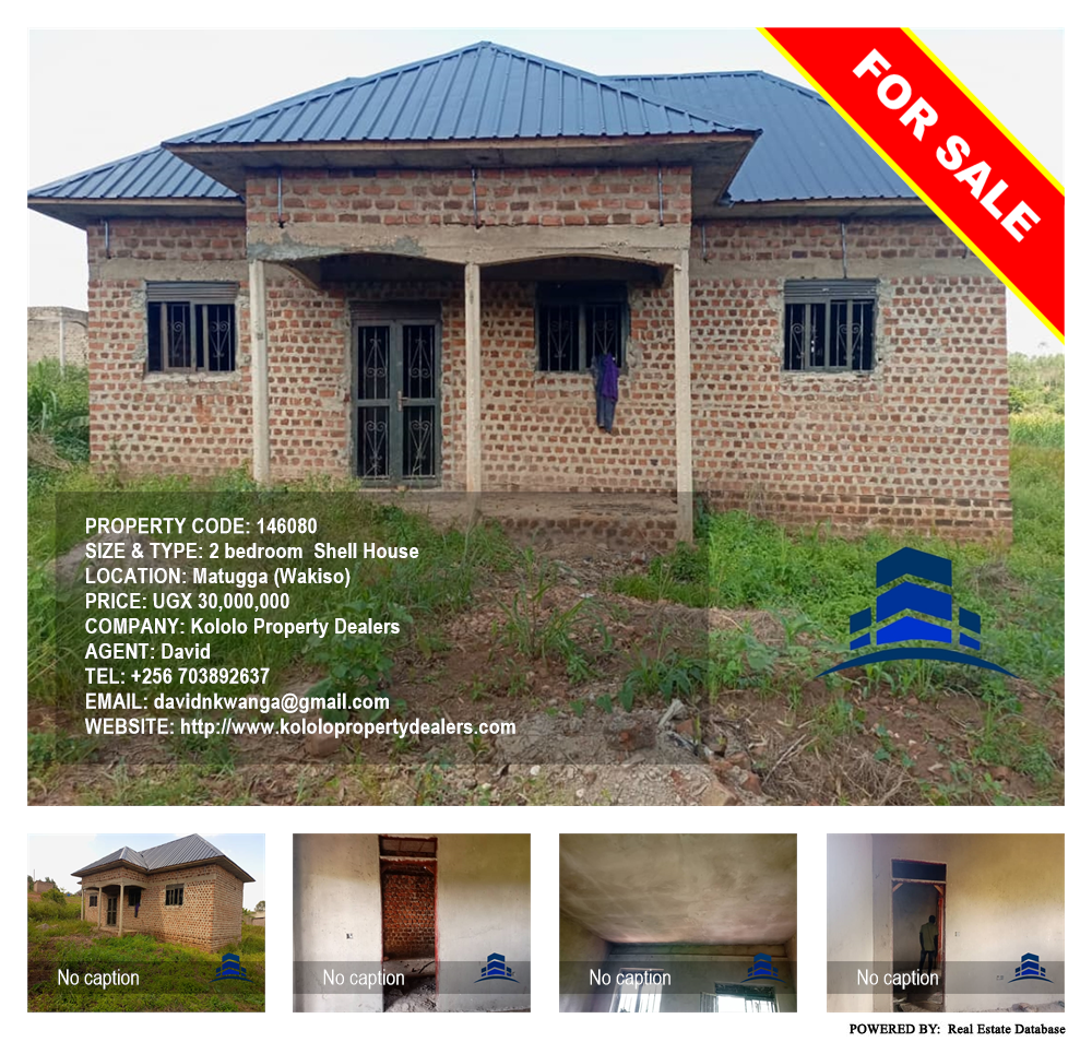 2 bedroom Shell House  for sale in Matugga Wakiso Uganda, code: 146080