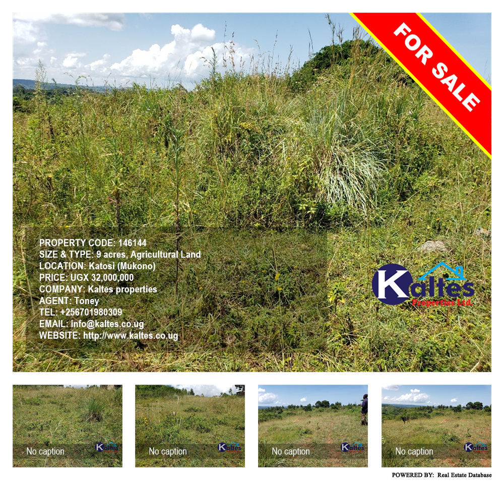 Agricultural Land  for sale in Katosi Mukono Uganda, code: 146144