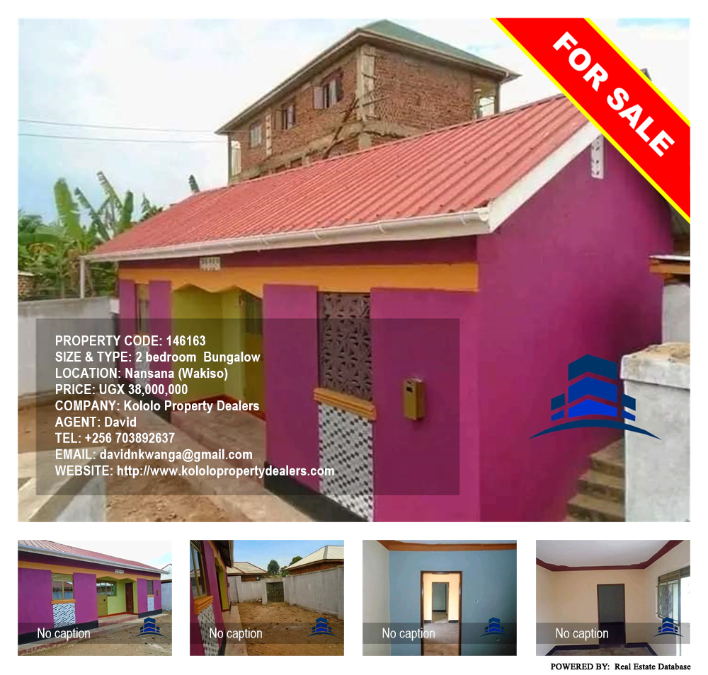 2 bedroom Bungalow  for sale in Nansana Wakiso Uganda, code: 146163