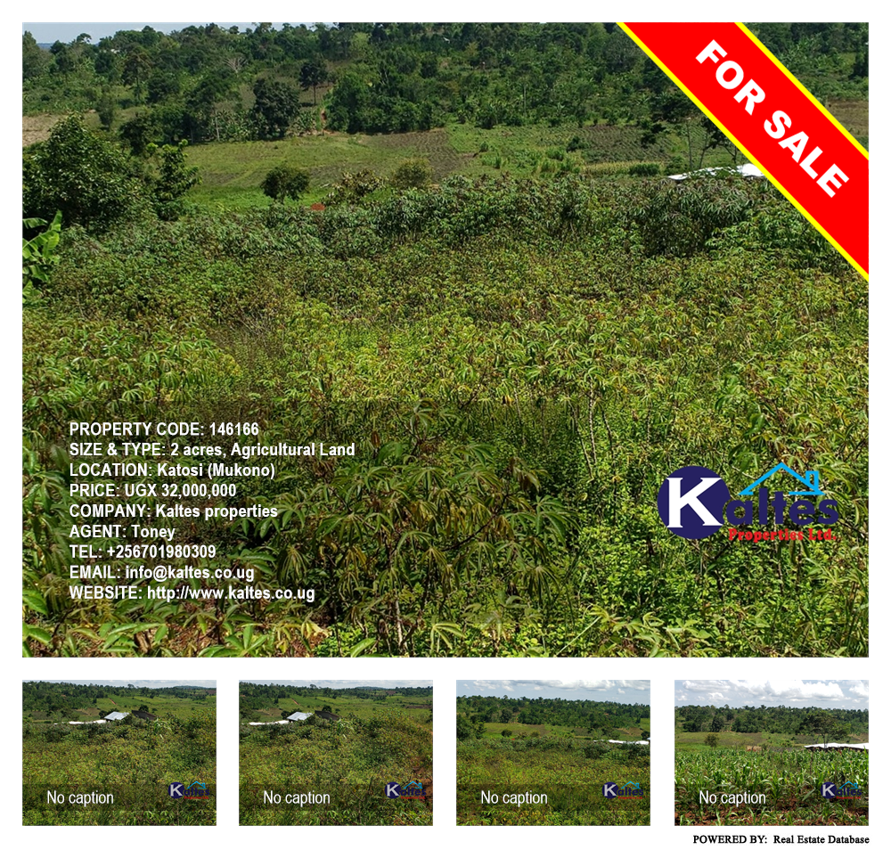Agricultural Land  for sale in Katosi Mukono Uganda, code: 146166