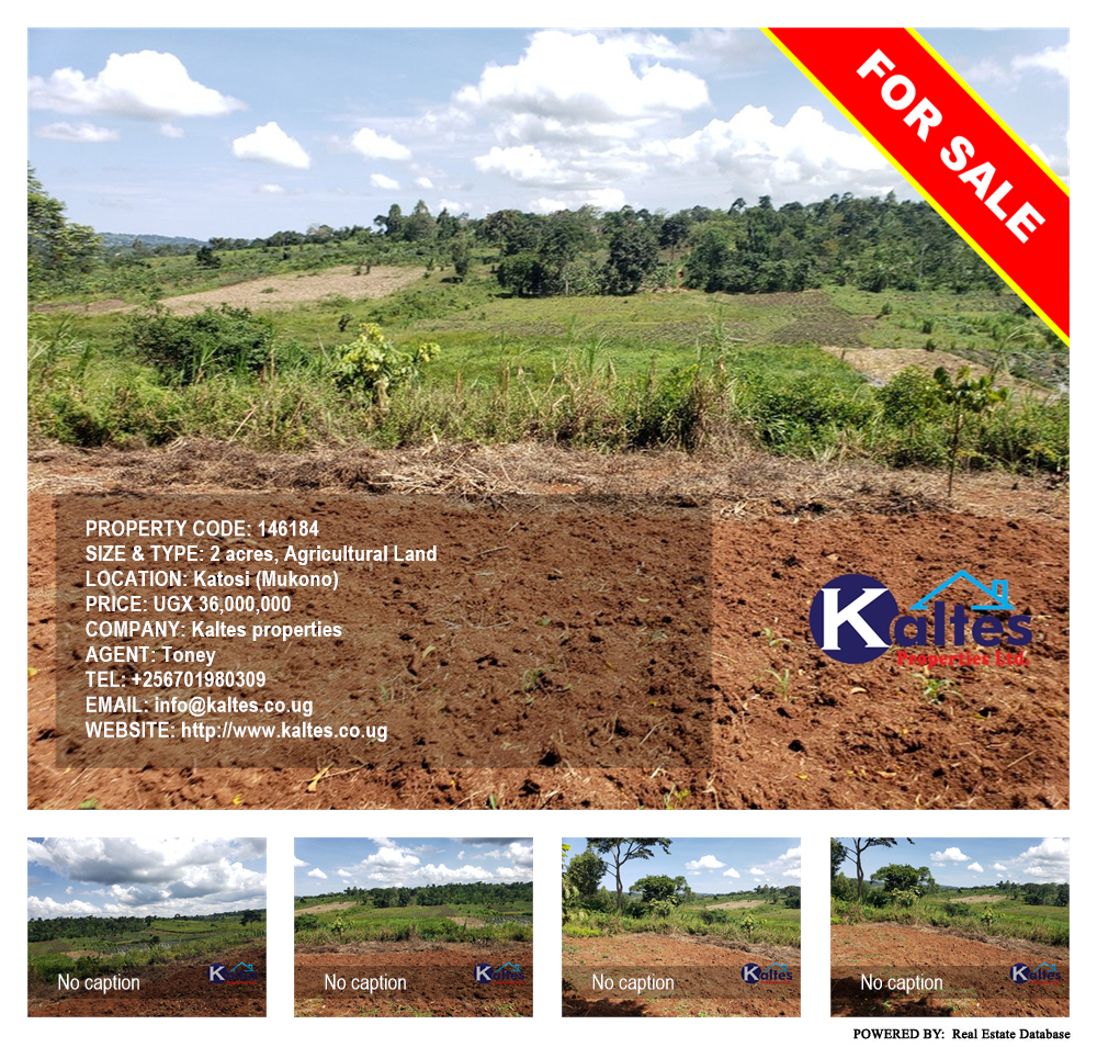 Agricultural Land  for sale in Katosi Mukono Uganda, code: 146184