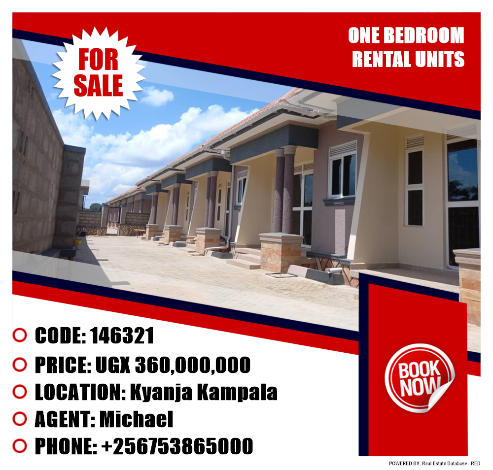 1 bedroom Rental units  for sale in Kyanja Kampala Uganda, code: 146321