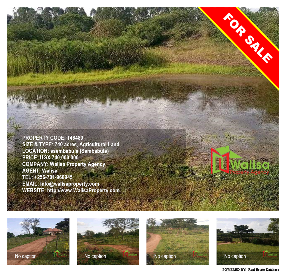 Agricultural Land  for sale in Ssembabule Sembabule Uganda, code: 146480