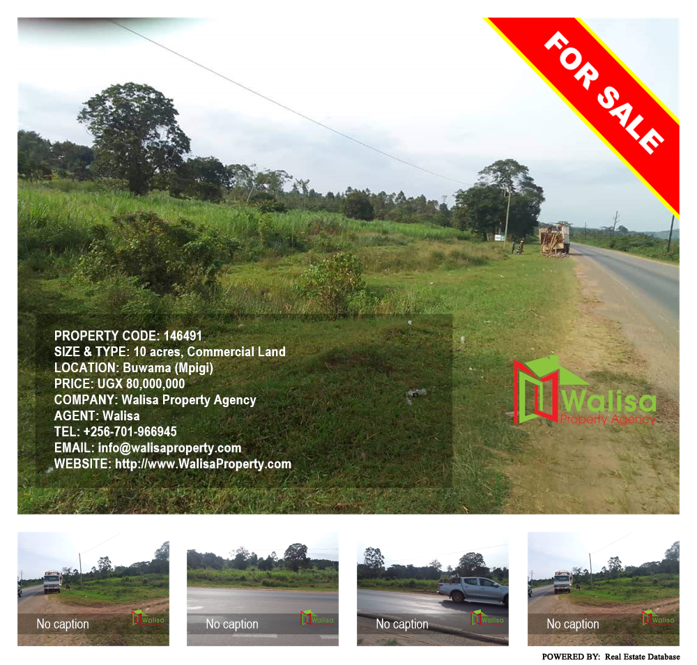 Commercial Land  for sale in Buwama Mpigi Uganda, code: 146491