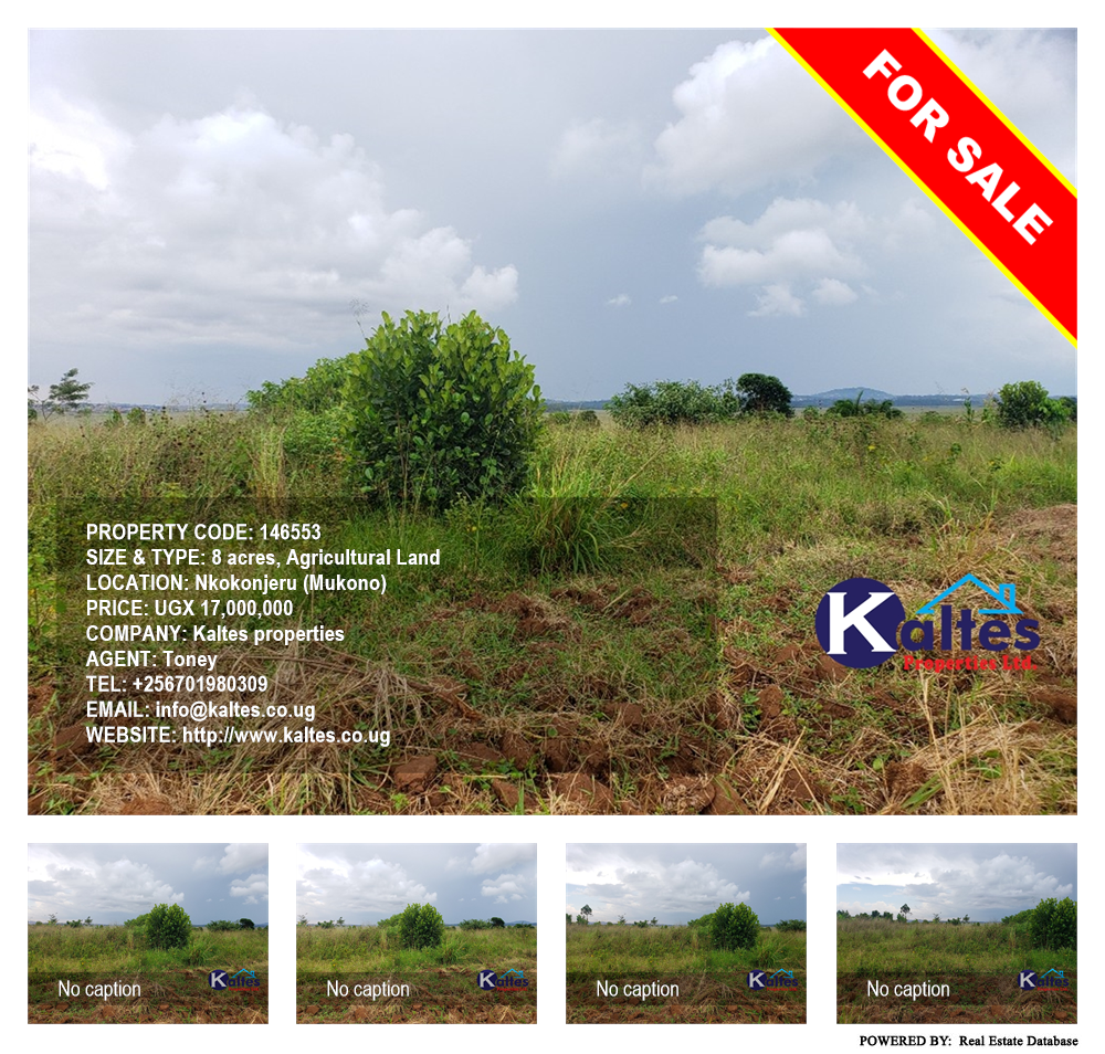 Agricultural Land  for sale in Nkokonjeru Mukono Uganda, code: 146553