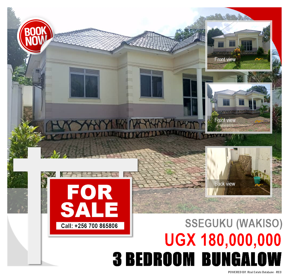 3 bedroom Bungalow  for sale in Seguku Wakiso Uganda, code: 146572