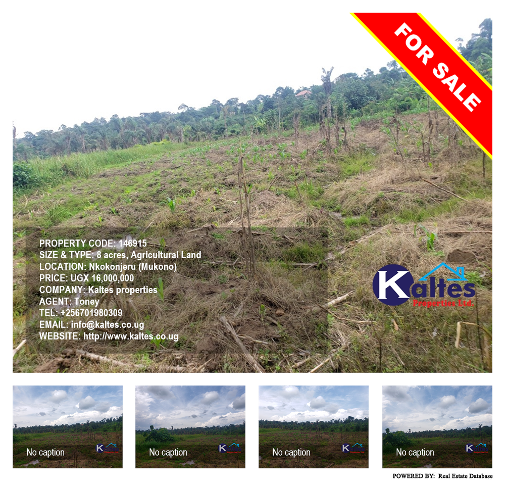 Agricultural Land  for sale in Nkokonjeru Mukono Uganda, code: 146915