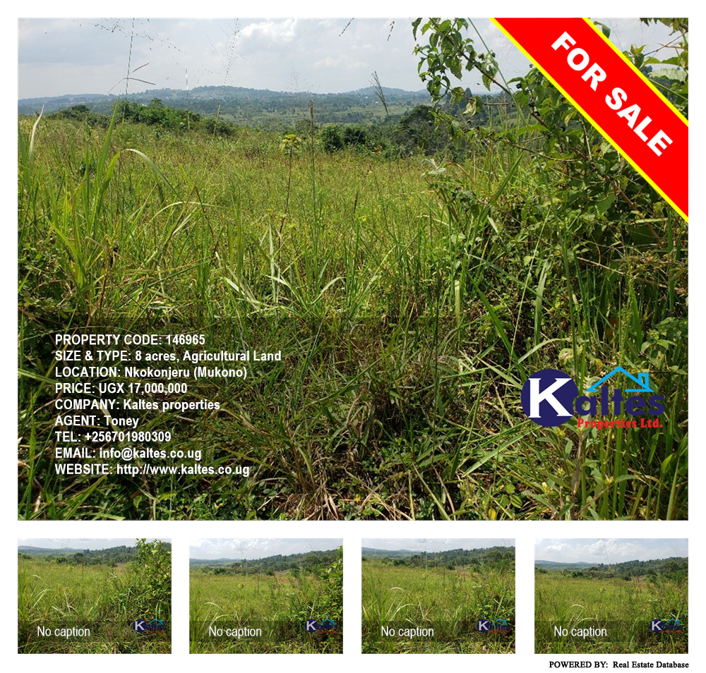 Agricultural Land  for sale in Nkokonjeru Mukono Uganda, code: 146965