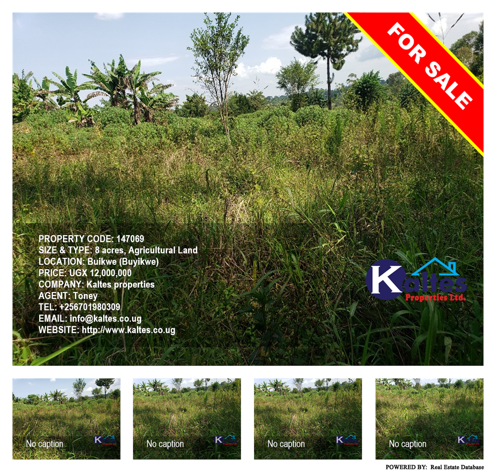 Agricultural Land  for sale in Buyikwe Buyikwe Uganda, code: 147069