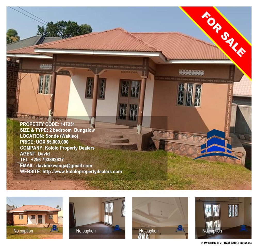 2 bedroom Bungalow  for sale in Sonde Wakiso Uganda, code: 147231