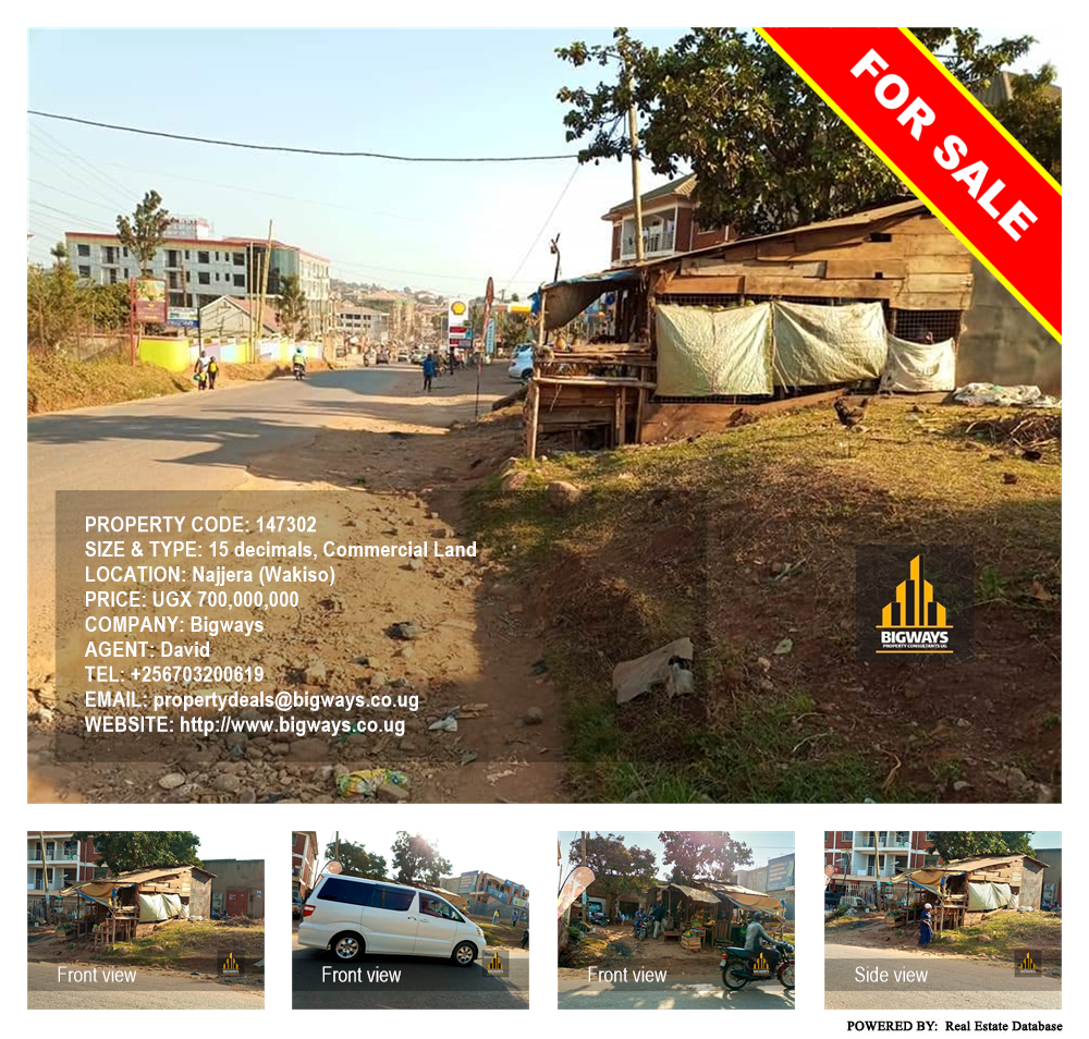 Commercial Land  for sale in Najjera Wakiso Uganda, code: 147302