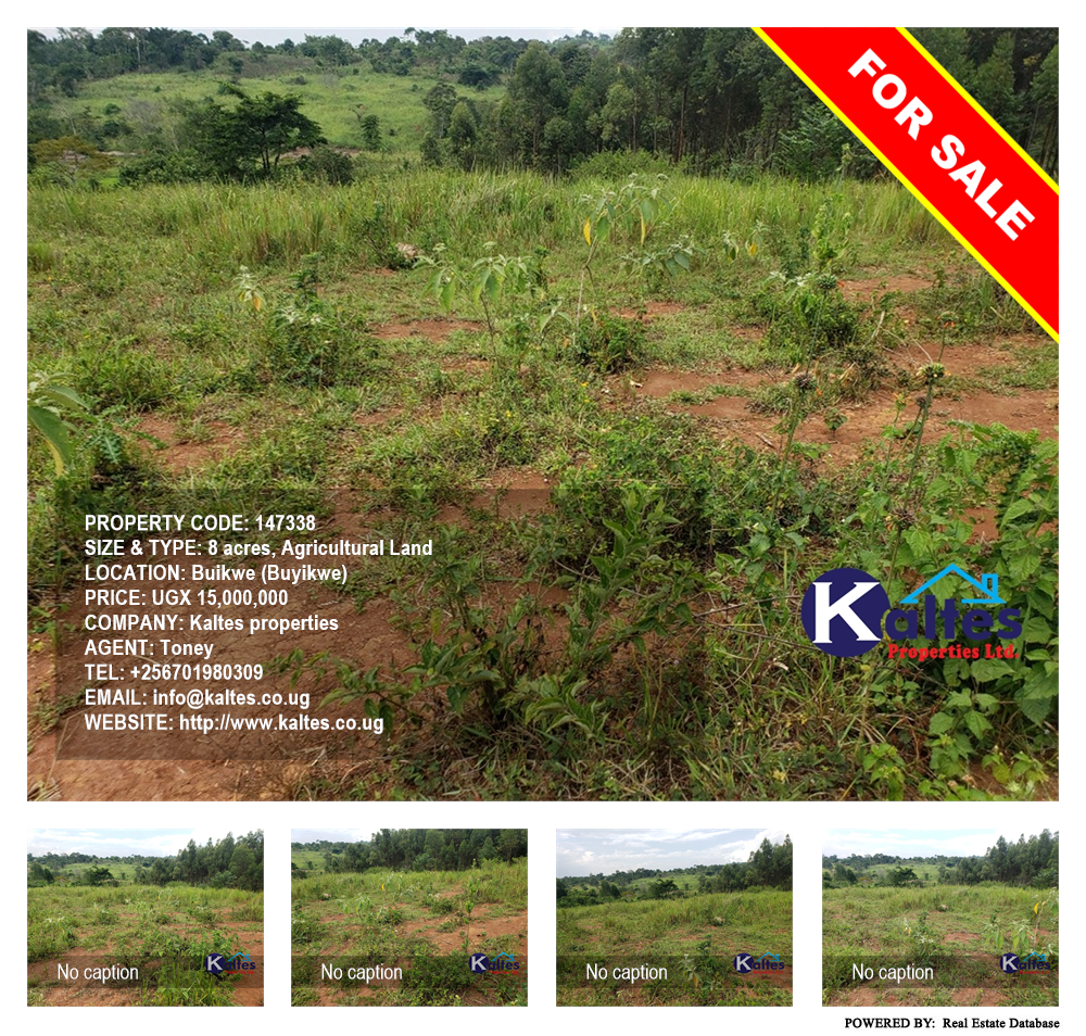 Agricultural Land  for sale in Buyikwe Buyikwe Uganda, code: 147338