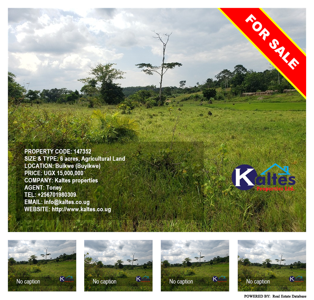 Agricultural Land  for sale in Buyikwe Buyikwe Uganda, code: 147352