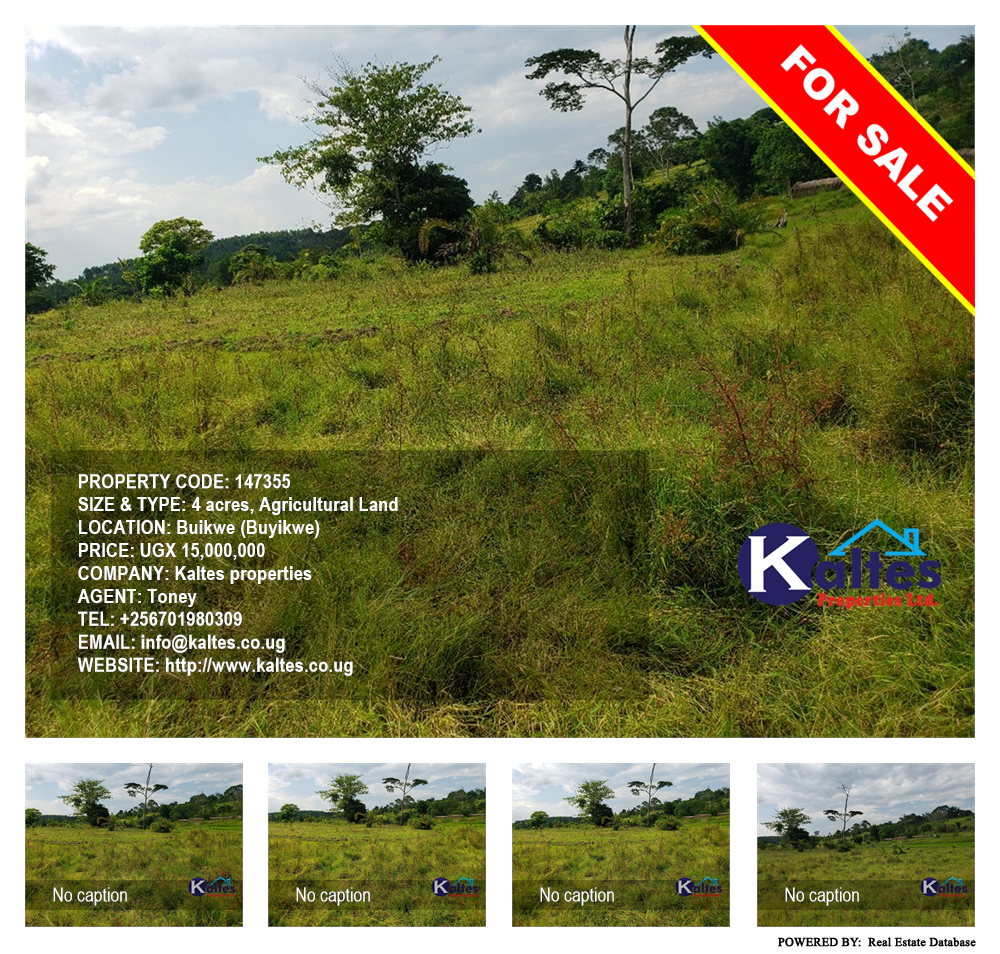 Agricultural Land  for sale in Buyikwe Buyikwe Uganda, code: 147355