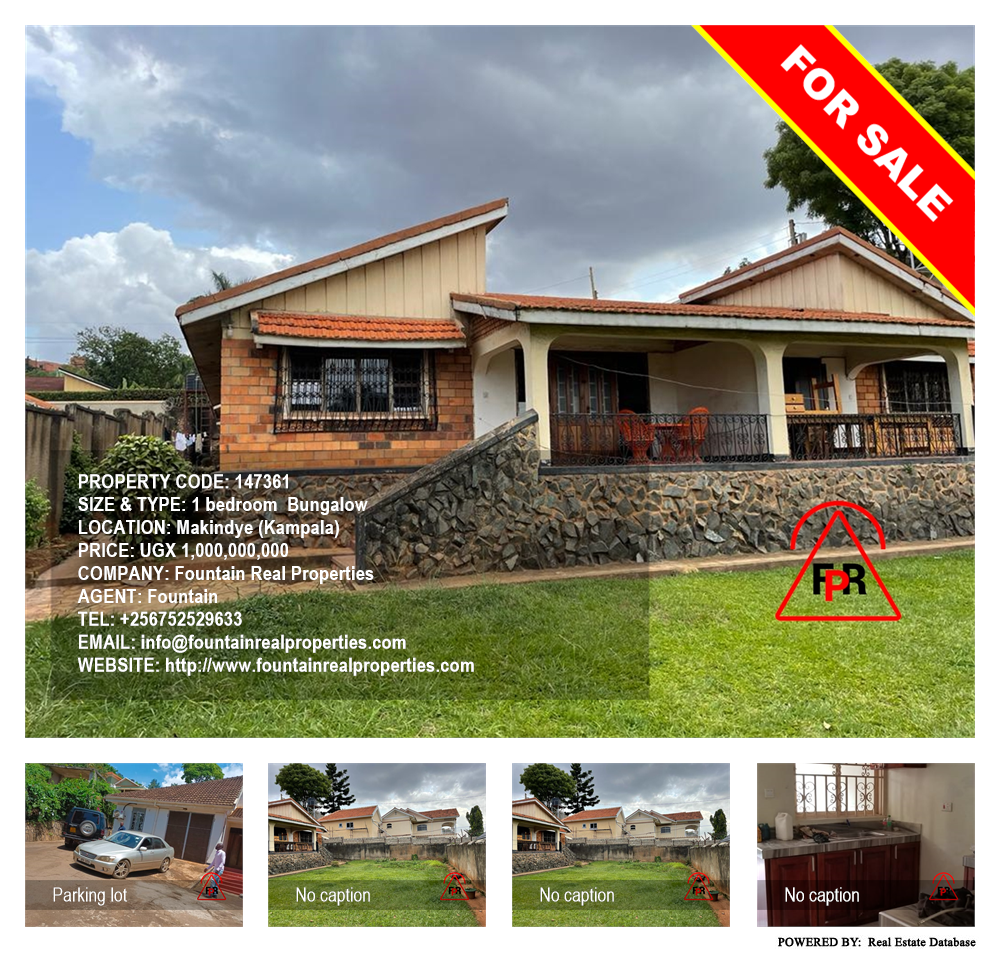 1 bedroom Bungalow  for sale in Makindye Kampala Uganda, code: 147361