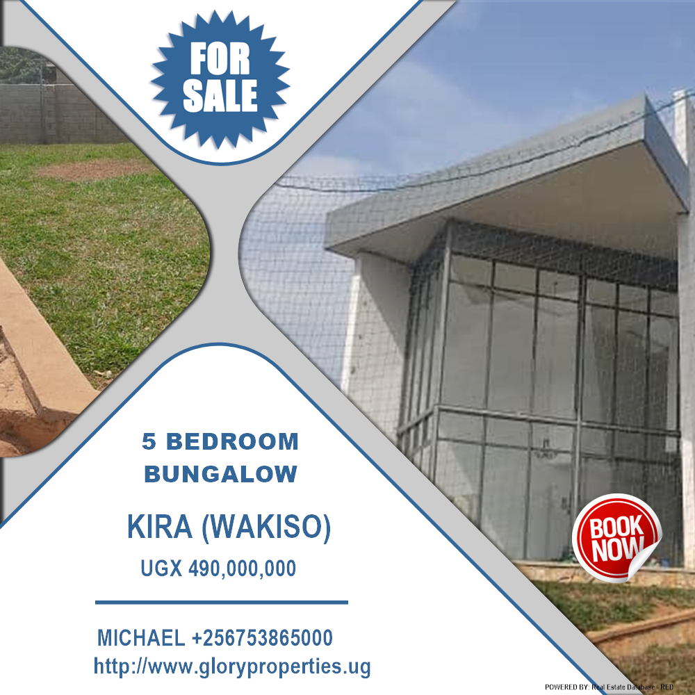 5 bedroom Bungalow  for sale in Kira Wakiso Uganda, code: 147434