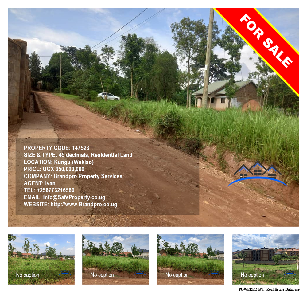 Residential Land  for sale in Kungu Wakiso Uganda, code: 147523