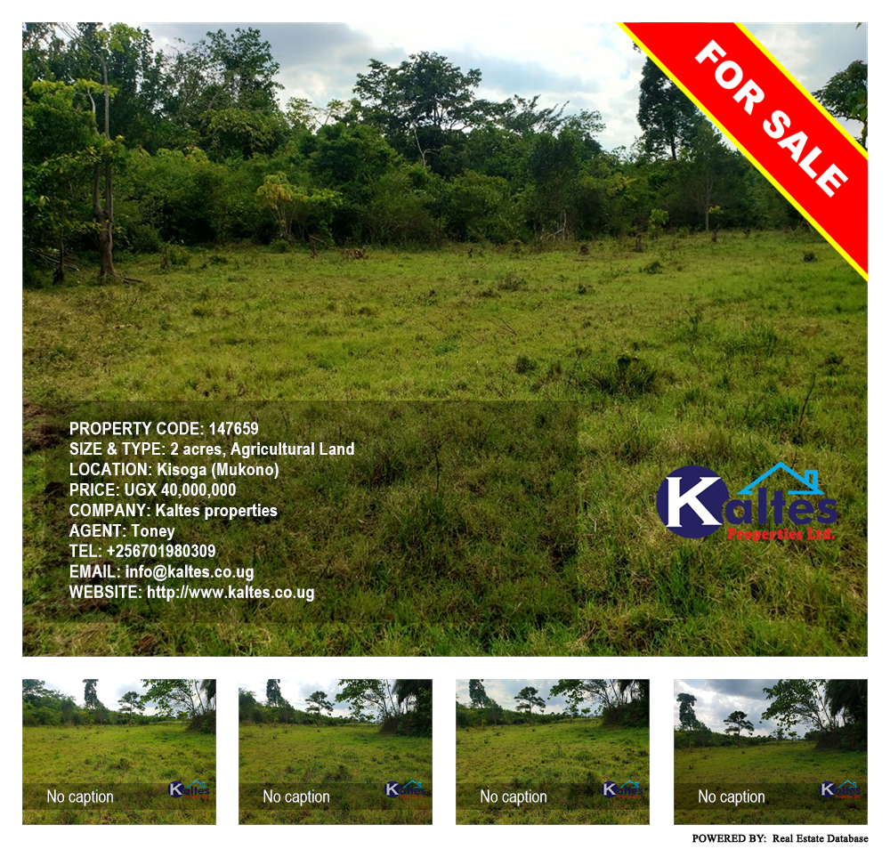 Agricultural Land  for sale in Kisoga Mukono Uganda, code: 147659