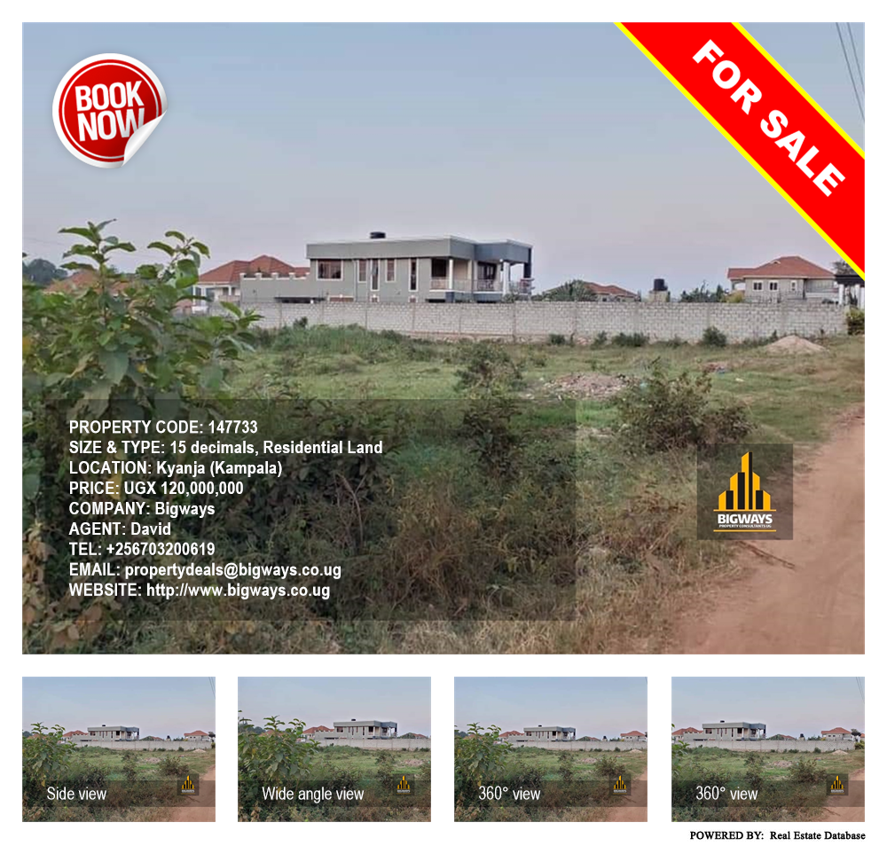 Residential Land  for sale in Kyanja Kampala Uganda, code: 147733