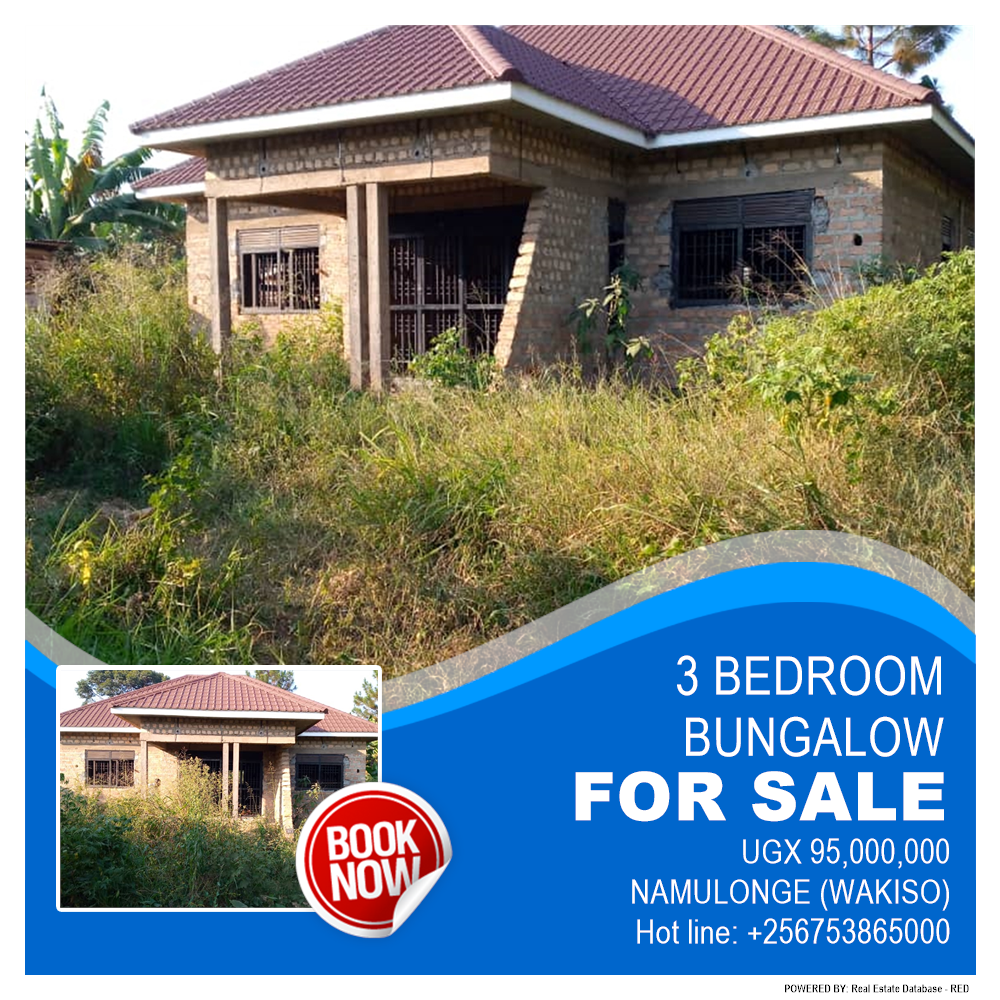 3 bedroom Bungalow  for sale in Namulonge Wakiso Uganda, code: 147737