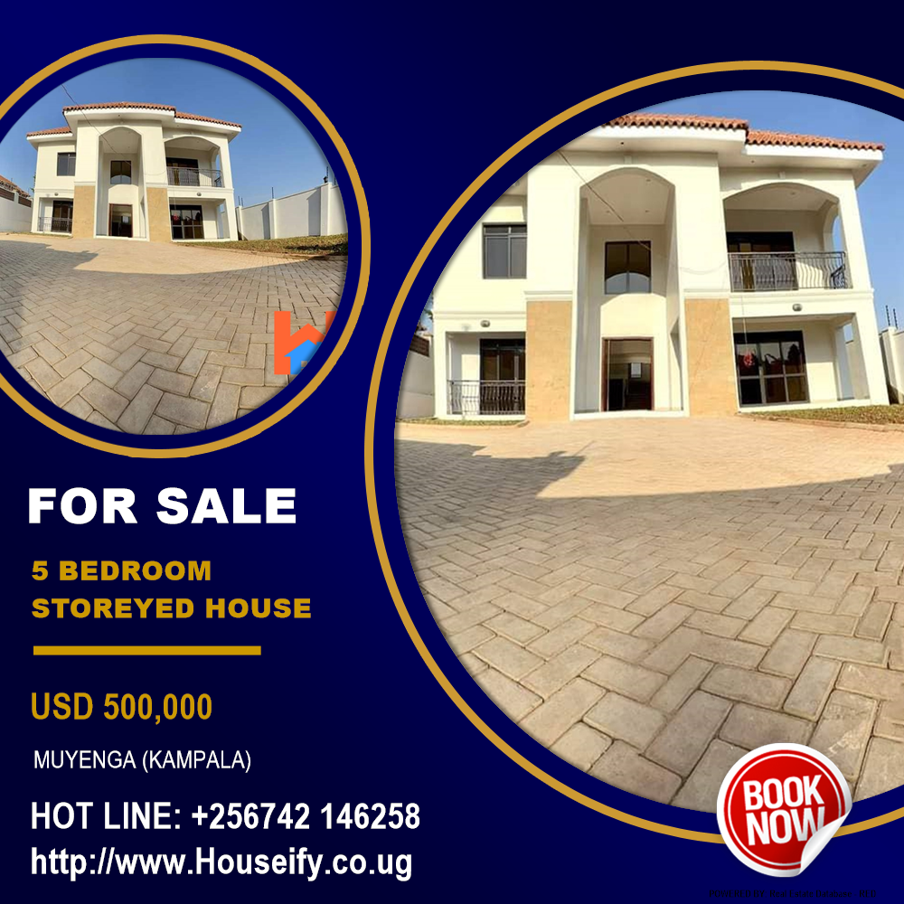 5 bedroom Storeyed house  for sale in Muyenga Kampala Uganda, code: 147823