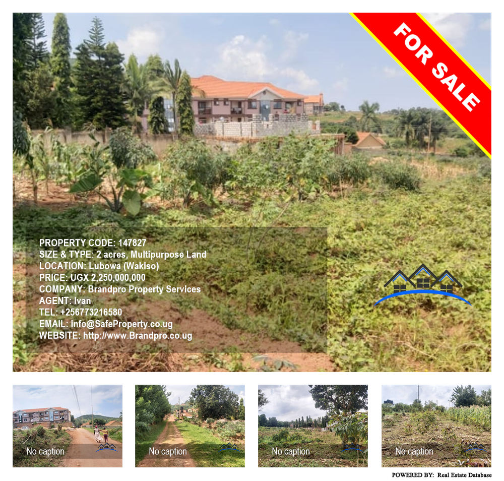Multipurpose Land  for sale in Lubowa Wakiso Uganda, code: 147827