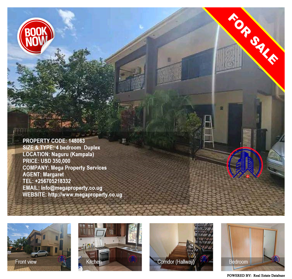 4 bedroom Duplex  for sale in Naguru Kampala Uganda, code: 148063