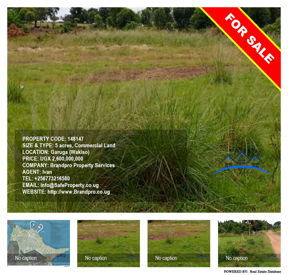Commercial Land  for sale in Garuga Wakiso Uganda, code: 148147