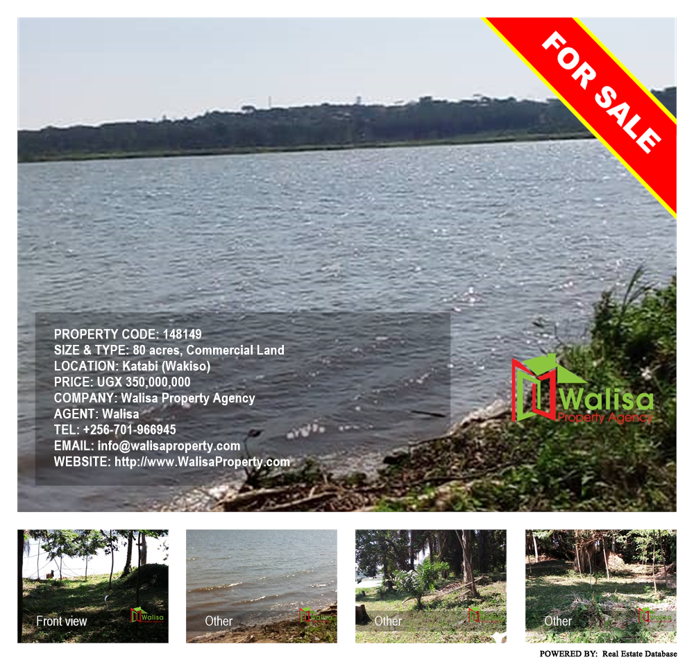Commercial Land  for sale in Katabi Wakiso Uganda, code: 148149