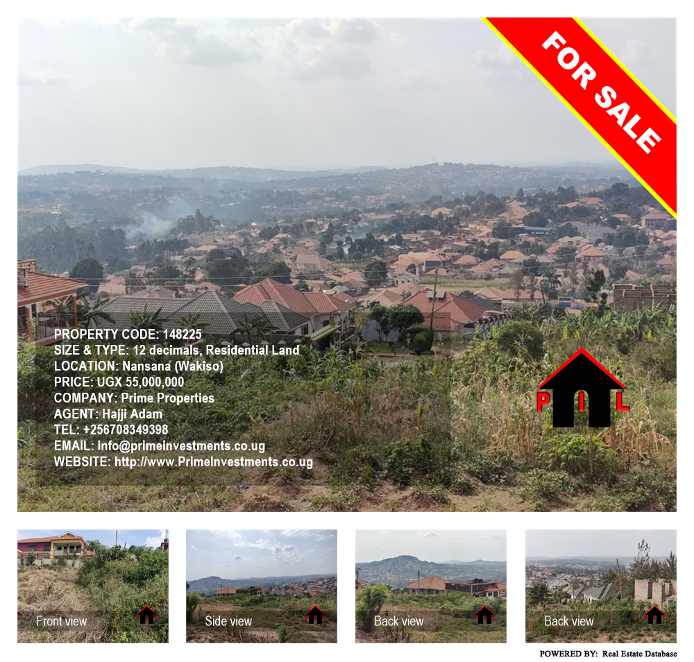 Residential Land  for sale in Nansana Wakiso Uganda, code: 148225