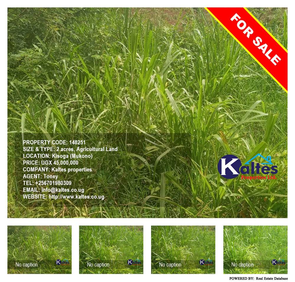 Agricultural Land  for sale in Kisoga Mukono Uganda, code: 148251