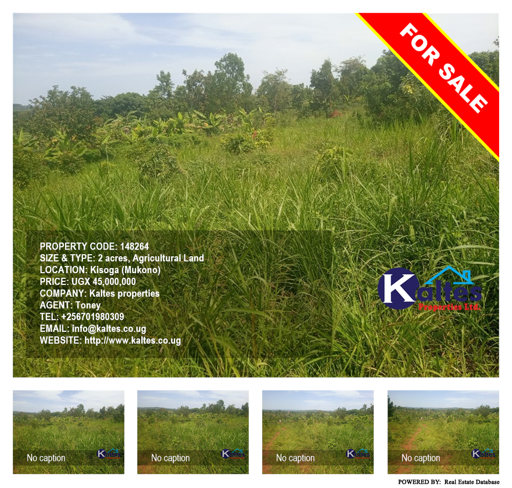 Agricultural Land  for sale in Kisoga Mukono Uganda, code: 148264