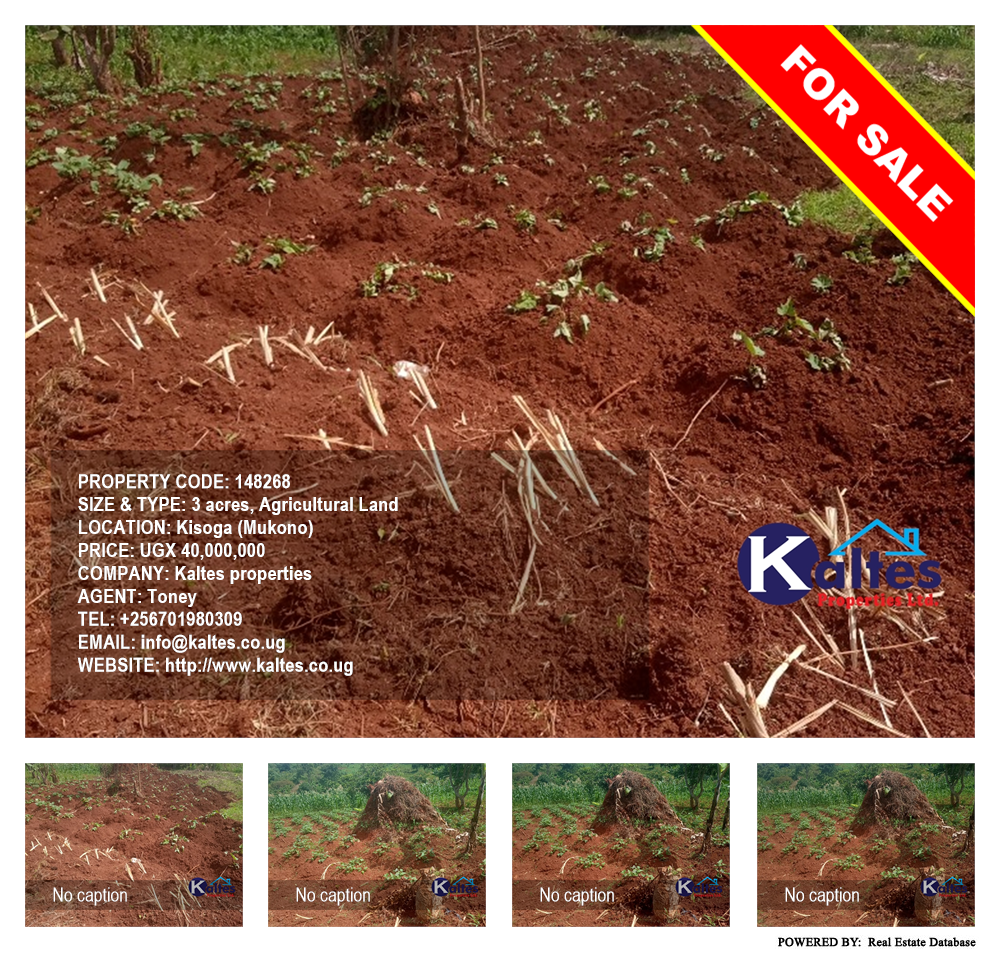 Agricultural Land  for sale in Kisoga Mukono Uganda, code: 148268