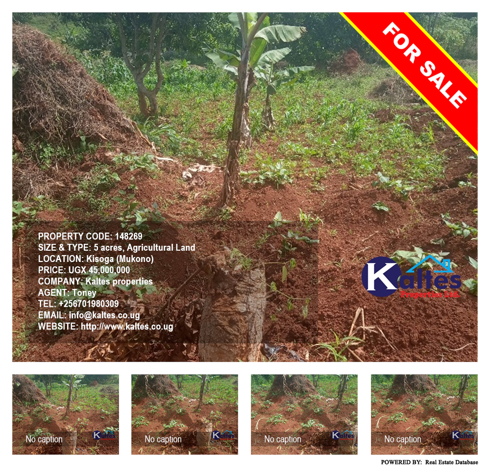 Agricultural Land  for sale in Kisoga Mukono Uganda, code: 148269